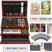 TMOL Art Supplies, 175-Pack Deluxe Art Set Drawing Painting Kit with 2 Drawing Pads, Acrylic Paints, Colored Pencils, Cr