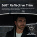 Premium Collapsible Travel Umbrella - Windproof, Compact, Easy Auto Open - Resists Up to 55 MPH Winds - Perfect for Rain