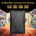 2026 Indoor Dash Skyline for Smart and Pitch, 6000 Miles Maximum HD Antenna Indoor Ourdoor Support 4K 1080P VHF UHF, 360 Distance Transmission Transmission Signal Amplifier (TV006)