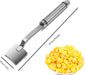 Corn Peeler,Corn on the Cob Remover,Manually Operated Corn Kernel Stripper Handle Easy to Clean Corn Stripping Shovel