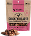 Freeze Dried Raw Chicken Hearts Cat Treats, 0.8 oz Bag