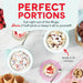 My Mug Ice Cream Maker Machine (Aqua): Multi-Purpose Soft Serve Ice Cream Machine with (2) Bowls for Homemade Gelato, Sorbet, Frozen Yogurt, Built-In Ingredient Chute, Easy to Clean and Store