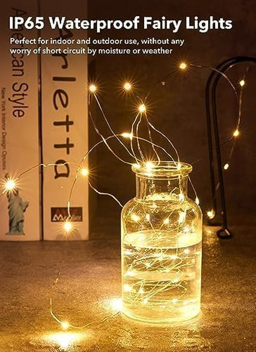 12 Pack 7ft Battery Operated LED Fairy Lights for Xmas Decoration