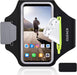 Running Armband for iPhone 18 Pro Max 17 16 15 14 13, Galaxy S26/S25/S24/S23, with Card Slot & Key Pockets, Sports Arm B