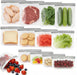 12 Pack Silicone Bags for Food Storage,Reusable Silicone Food Storage Bags,Freezer & Dishwasher Safe,Silicone Gallon Fre
