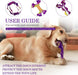 Tough Dog Toys for Aggressive Chewers 3 Pack, Indestructible Dog Toys for Large Dogs, Dog Chew Toys, Aggressive Chew Toys to Keep Them Busy, Dog Toy for 30-75lbs Medium/Large Breeds