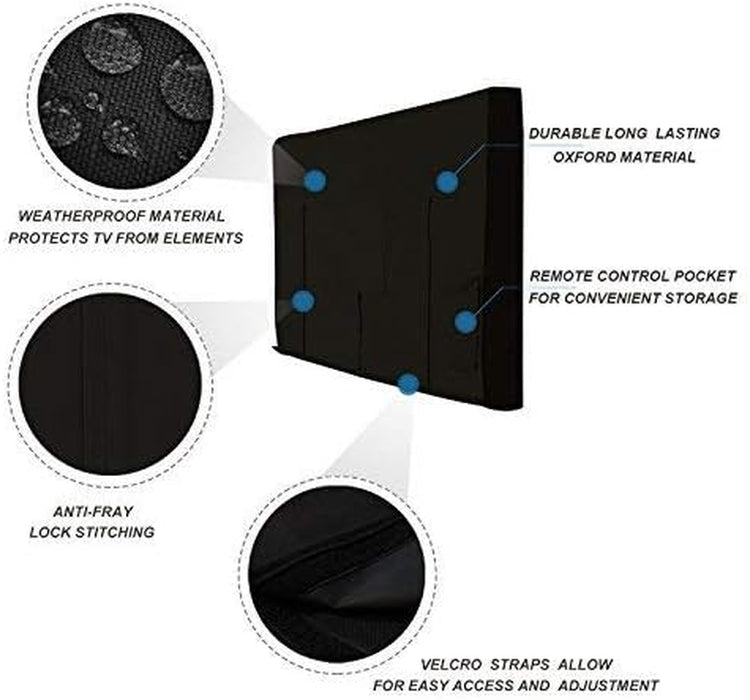 Outdoor TV Cover 52 to 55 inch Weatherproof and Waterproof
