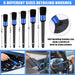 Car Cleaning Kit, Car Vacuum Interior Detailing Cleaner Kit with High Power Handheld Vacuum, Brush Set, Windshield Tool,