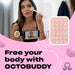 Classic - Silicone Suction Phone Case Adhesive Mount, Chalk Pink