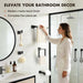 5-Pieces Matte Black Bathroom Accessories Set, 16 Inch Bath Towel Bar Set