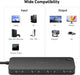 HDMI Switch 4 in 1 Out 4K@60Hz, 2K@144Hz, HDCP 2.3 【with Adaptive Equalization Support 10M HDMI Transmit】 Compatible for PS5/4, Xbox, Roku, FireStick, Switch