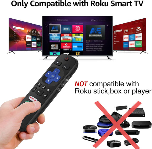 2 Pack Replacement Remote Controls for Roku TV