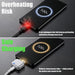 KUWAJIA 140W AI Smart Recognition Auto-Unplugger, Physical Disconnect Battery Guard, Auto-Eject on Full Charge, Fast Charging Adapter for Iphone, Android, Earphones
