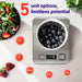 Food Kitchen Scale, Digital Grams and Ounces, 11lb