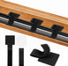 100 Pcs Cable Management Under Desk, Cable Ties, Cord Organizer Straps