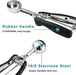 Cookie Scoop 2 Tablespoon, Size #40 Cookie Dough Scoop, 2 Tbsp/ 30 ml/ 1 oz Cookie Scoops for Baking, Spring-Loaded, 18/