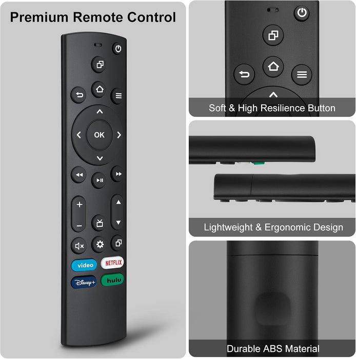 Replacement-Remote for All Insignia-Toshiba-Pioneer-Fire-Smart-TVs