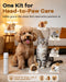 4 in 1 Dog Clippers Grooming Kit with Paw Hair Trimmer for Cat Pet