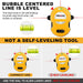 Multi Surface Laser Level LED Light Vial, Cross Line Laser