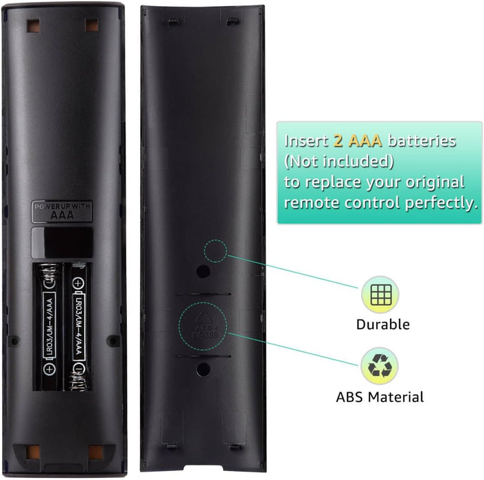 Universal for VIZIO Smart TV Remote Control Replacement XRT136