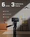 A10 Pro 2-in-1 Digital Laser Tape Measure for Distance/Area/Volume