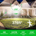 Solar Lights Outdoor, 72 LED Motion Sensor Wall Light, IP65 Waterproof and 3 Lighting Modes, Solar Powered Security Wireless Light Outside for Patio, Garden, Fence, Porch, Front Door(2 Packs)