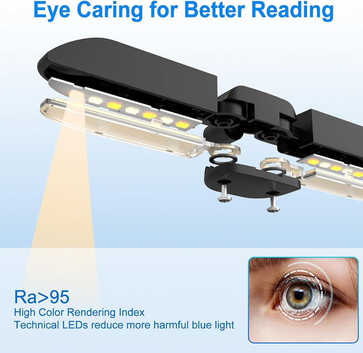 14 LED Rechargeable Book Light for Reading at Night