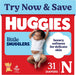 Little Snugglers Newborn Diapers, 31 Count