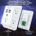 Wall Charger, Surge Protector,  5 Outlet Extender with 4 USB Ports