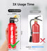 2-Pack Fire Extinguisher for Home, Kitchen, Car, and Grill with Mounting Bracket– Extinguishing Spray, Compact A, B, C, K – Eco-Friendly, Prevents Reignition.