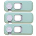 1/3/5PCS Child Proof Refrigerator Locks Cabinet Lock Fridge Locks for Kids Safety Baby Freezer Door Latches with Adhesive Tape