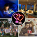 2 Pack Heart Neon Signs, Pink LED Lights, USB or Battery Powered