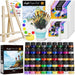 80PCS Acrylic Paint Canvas Set for Adults with 36 Paints (36ML)