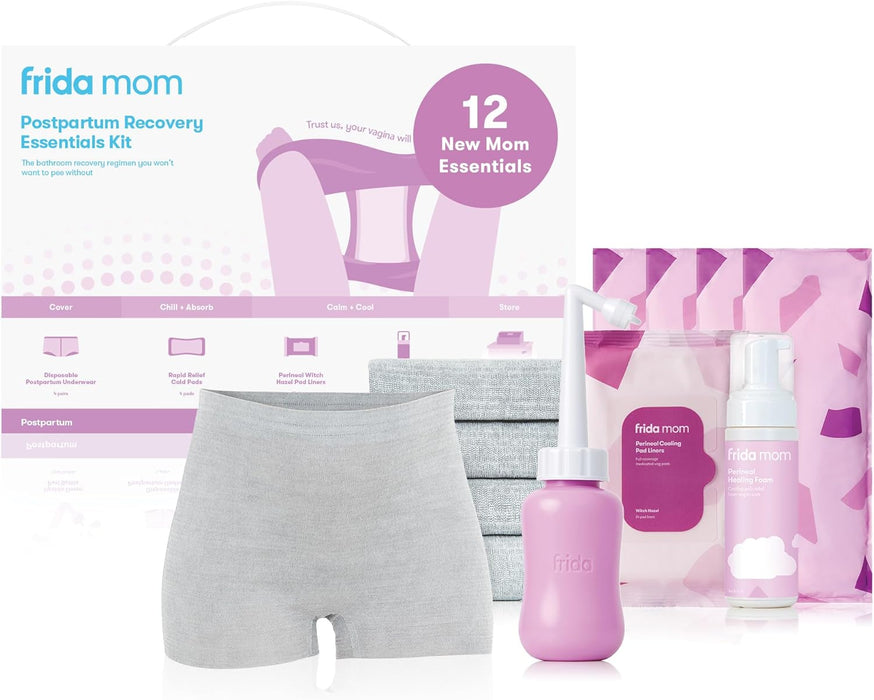11pc Postpartum Essentials Kit, Hospital Bag Basics for New Mom