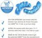 YogaToes GEMS: Gel Toe Stretcher & Separator - America’s Choice for Fighting Bunions, Hammer Toes (Size Small fits Shoe 