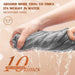 Three-Pack Microfiber Hair Towel Wraps