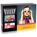 Glamour Girl Makeup Kit Eyeshadow Beauty Palette with Eye shadows, Blushes, Lipstick Lip-gloss, Make up Mirror, Cosmetics applicators, Premium Gift Packaging - Glamour