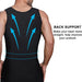 Mens Compression Shirt Slimming Shapewear Tank Top Workout Vest
