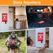 Emergency Fire Blanket for Home Kitchen -  Fiberglass Fire Suppression Blanket Great for School, Fireplace, Grill, Car, Office, Warehouse (4 Pack, 40"x40")