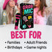 Grab The Mic - Award Winning Karaoke Party Game for Bad Singers w Foam Mic