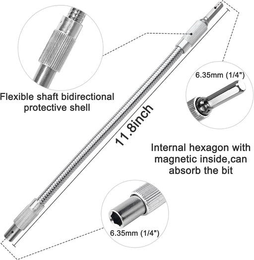 3-in-1 Right Angle Drill Attachment Kit for Tight-Space Drilling