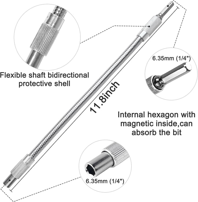 3-in-1 Right Angle Drill Attachment Kit for Tight-Space Drilling