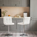Square Cushion Bar Stool with Backrest