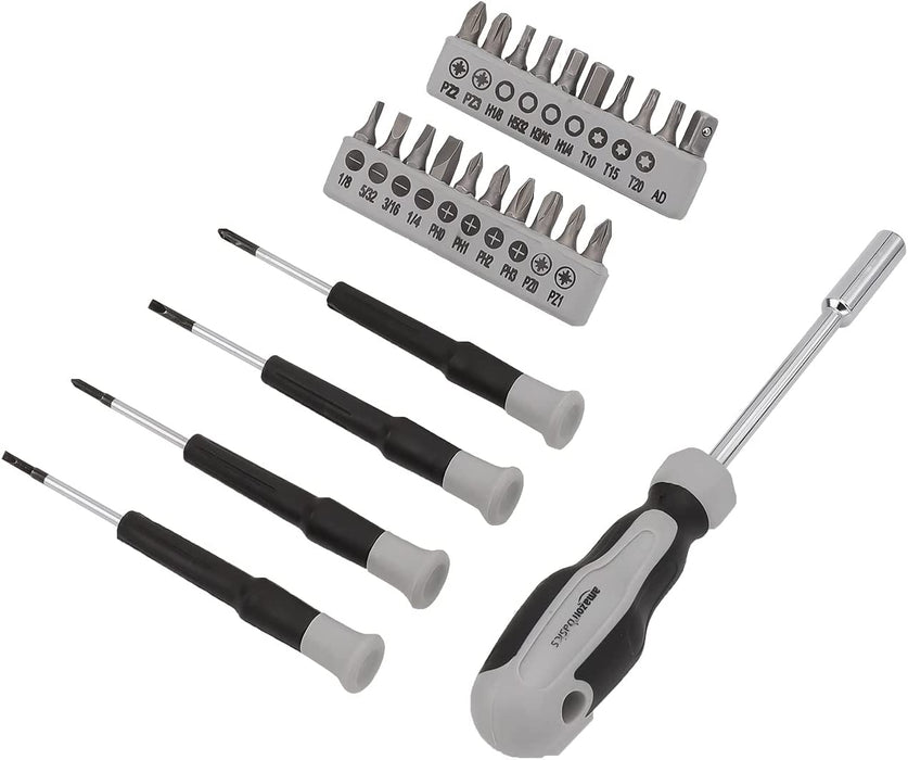 131-Piece General Household Hand Tool Set with Storage Case for Home Repair, Portable
