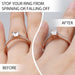 Ring Sizers for Loose Rings, 6 Sizes Fitter, Reduces Size by 0.5-1.5