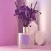 Premium Reed Diffuser Set with Preserved Baby's Breath & Cotton Stick Lavender Thyme | 6.76 Fl.oz Scent Diffuser for Bedroom Bathroom Home Décor