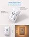 Outlet Extender with Night Light, Multi Plug Wall Outlet, Surge Protector