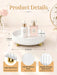 360 Rotating Makeup Organizer - Perfume Vanity Skincare Tray