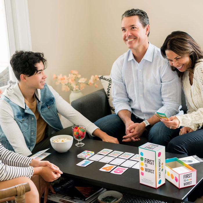 Party Game – The Card Game About How Your Friends and Family Rank Things | Funny Ranking & Guessing Board Game for Friends & Family, Game Nights, Parties & Fun Gift Ideas