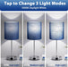 Touch Lamps for Bedroom Set of 2 - Dimmable, USB C+A, AC Outlet